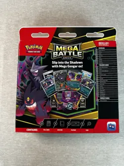 2 Pokemon TCG Mega Battle Deck Bundle Mega Diancie ex & Mega Gengar ex Sealed - Image 3