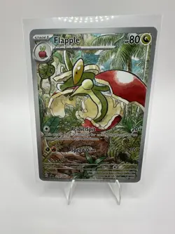 Pokemon TCG Flapple 210/191 Surging Sparks Holo Illustration Rare Full Art NM - Image 1