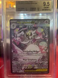 Pokemon TCG #178 Mega Gardevoir EX SIR BGS 9.5 Gem Mint - Image 1