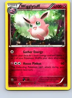 Pokemon: XY Base Set Wigglytuff (89) #89/146 Rare,Rglr .P2N - Image 1