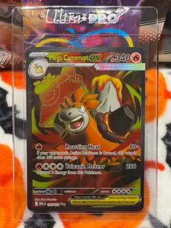 Mega Camerupt ex #156/132 Mega Evolution NM/Near Mint Pokemon 2025 - Image 2
