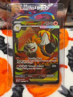Mega Camerupt ex #156/132 Mega Evolution NM/Near Mint Pokemon 2025 - Image 5