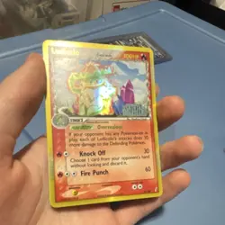 Pokemon Ludicolo EX Crystal Guardians Holo Rare Delta Species 100 HP 6/100 - Image 1