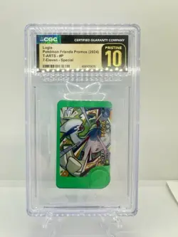 Lugia Pokemon Frienda Promos (2024) T-ARTS - #P 7-Eleven Special CGC Pristine 10 - Image 1