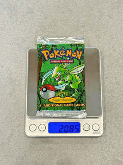 [20.85 grams] Pokemon Jungle Booster Pack Scyther Short Crimp FACTORY SEALED - Image 1