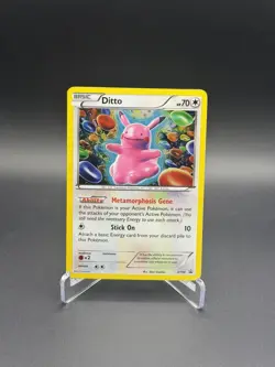 Pokemon TCG - 2015 XY Black Star Promo Ditto #XY40 Rare Holo LP - Image 1