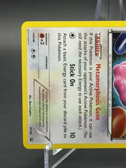 Pokemon TCG - 2015 XY Black Star Promo Ditto #XY40 Rare Holo LP - Image 4