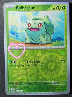 🌀SWIRL🌀 Bulbasaur, Squirtle, & Charmander S&V 151 Promo Pokemon TCG - Image 2