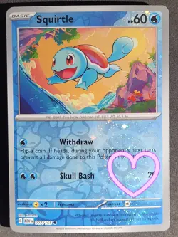 🌀SWIRL🌀 Bulbasaur, Squirtle, & Charmander S&V 151 Promo Pokemon TCG - Image 4