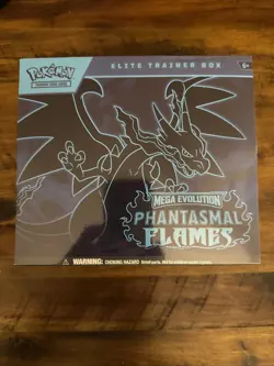 Pokemon TCG Phantasmal Flames Elite Trainer Box ETB New/Sealed ✅ - Image 1
