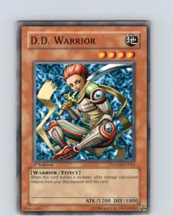 Yu-Gi-Oh TCG D.D. Warrior SDWS-EN013 1st Edition Regular Common Card LP-NM - Image 1