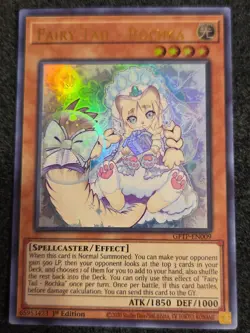 x1 Fairy Tail - Rochka - GFTP-EN009 - Ultra Rare - 1st Edition Yu-Gi-Oh! M/NM - Image 1