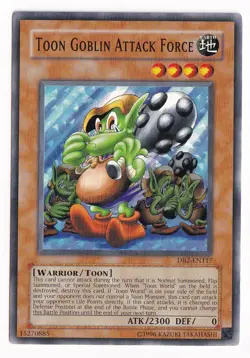 Toon Goblin Attack Force DB2-EN117 Dark Beginning 2 Unlimited - Image 1