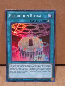 Prediction Ritual DRL2-EN036 Super Rare Yugioh! Holo Foil Nice! - Image 1