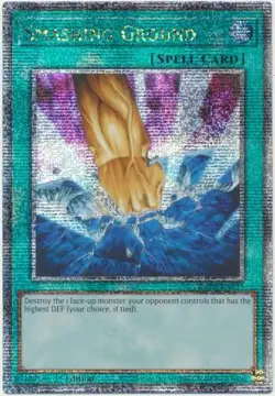 Yugioh! Smashing Ground - RA03-EN135 - Quarter Century Secret Rare - 1st Edition - Image 1