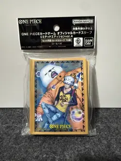 ONE PIECE Limited Card Sleeves - vol.4 Law & Bepo (x70) - Image 1