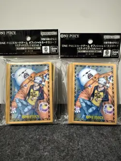 ONE PIECE Limited Card Sleeves - vol.4 Law & Bepo (x70) - Image 2