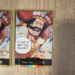 Gol D. Roger Gold Don!! Lot of 2 - One Piece Card Game English Bandai CCG - Image 3