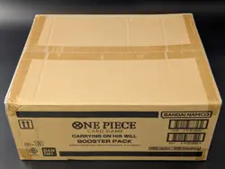 One Piece TCG English OP-13 Carrying On His Will Booster Box Case SEALED - Image 1