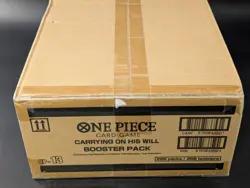 One Piece TCG English OP-13 Carrying On His Will Booster Box Case SEALED - Image 5