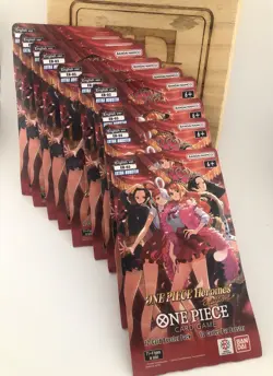 One Piece TCG Heroines Edition (EB-03) Sleeved SEALED Booster Packs (Lot of 10) - Image 2