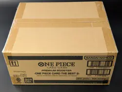One Piece PRB-02 The Best Vol 2 Premium English Booster 10-Box Case SEALED - Image 1