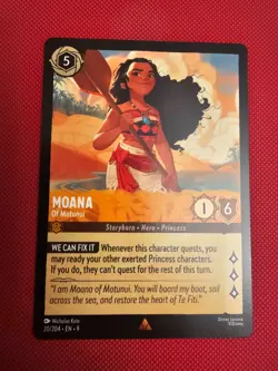 Disney Lorcana Fabled rare card (normal non-foiled)- Mint condition Singles - Image 5