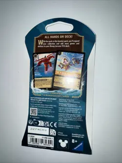 Disney Lorcana TCG Azurite Sea Sleeved Booster Pack Trading Card Game New Sealed - Image 2
