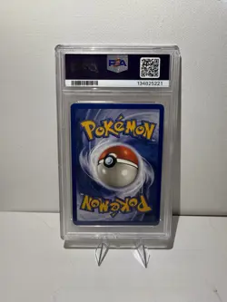 Pokemon Ninetales Base Set Holo Rare 12/102 English 1999 WOTC Card PSA 5 - Image 2
