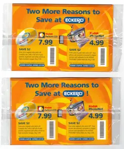 (2)x Pokemon Action Flipz Game CCG Cards Eckerd Drugs Vintage Unopened Pack Lot - Image 2