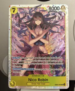 Bandai One Piece Card Game EB03 Nico Robin - Image 3
