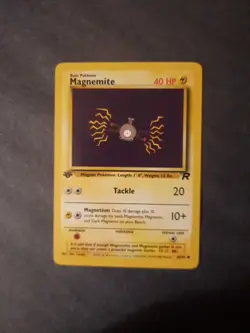 Pokemon Card TCG Magnemite Team Rocket 60/82 Common 40HP 1st Edition Regular - Image 1