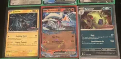 Pokemon Scarlet and Violet Stamped Promo Cards Lot of 9 Cards - Image 3