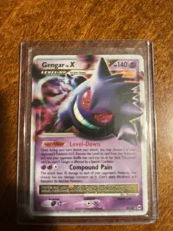 Pokemon Gengar TCG LV.X Platinum Arceus Holo Ultra Rare Card 97/99 - Image 2