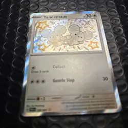 Tandemaus - 209/091 - Pokemon Paldean Fates Shiny Rare Card LP - Image 3
