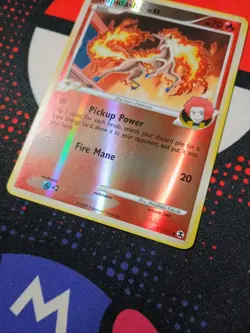 Rapidash 47/111 Rising Rivals Reverse Holo Pokemon TCG Card - R2 - Image 4