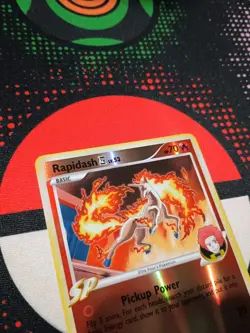 Rapidash 47/111 Rising Rivals Reverse Holo Pokemon TCG Card - R2 - Image 5