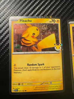 Lot of 2 Pikachu (Pokemon Day 2026) 051/162 Miscellaneous Cards & Products Holo - Image 2