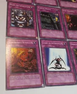 Yugioh Lot Of 13 Trap Cards Common and Some 1st Edition Cards - Image 2