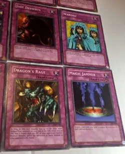 Yugioh Lot Of 13 Trap Cards Common and Some 1st Edition Cards - Image 3