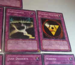 Yugioh Lot Of 13 Trap Cards Common and Some 1st Edition Cards - Image 5