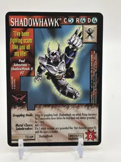 Wildstorms CCG Shadowhawk Jim Valentino Rare Card Image Universe Comics - Image 1