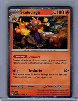 Skeledirge - (Cosmos Holo) Promo Miscellaneous Cards & Products 031/191 NM - Image 1