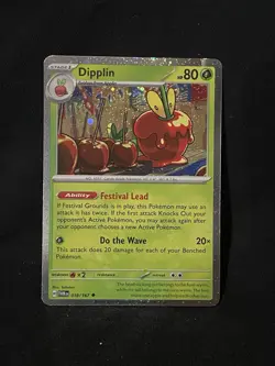 Dipplin Cosmos Holo Rare 018/167 Collectors Chest Promo NM English Pokemon Card - Image 1