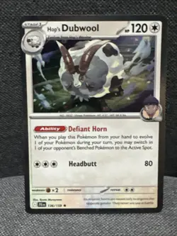 Hop's Dubwool (Cosmos Holo) 136/159 Miscellaneous Cards & Products Holo - Image 1