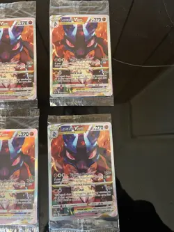 2023 Lucario VSTAR SWSH291 Crown Zenith ETB Promo Card SEALED Lot Of 4 NM - Image 3