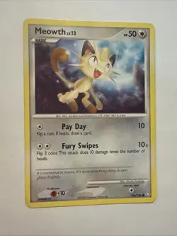 Pokemon TCG - Legends Awakened - Uncommon Card - Meowth - 106/146 - Image 1