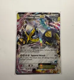 M Metagross EX (Shiny) XY34 XY Holo PROMO Standard size card - Image 3