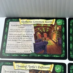 Harry Potter TCG Adventures at Hogwarts Lot 4 Cards 2002 Location Green/4j-q - Image 2