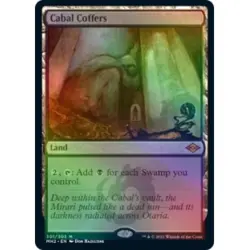 CABAL COFFERS (FOIL-ETCHED) Modern Horizons 2 Magic MTG MINT CARD - Image 1